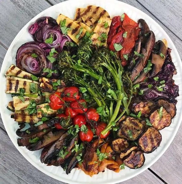 Mixed Vegetarian Platter